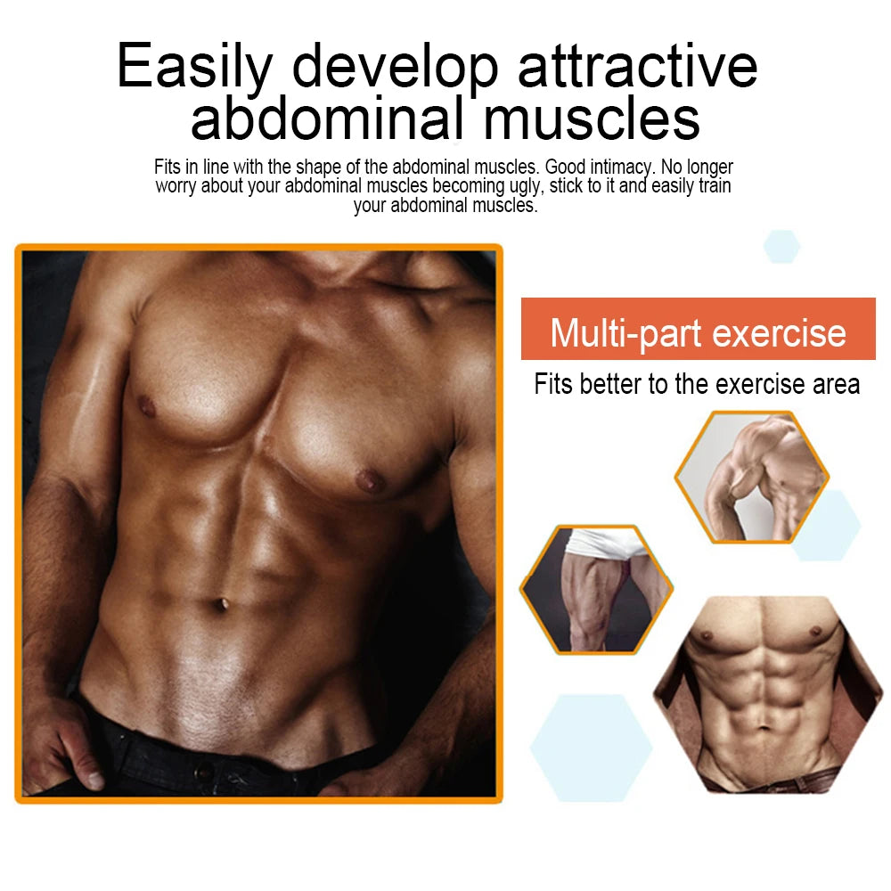 Electric Muscle Stimulator EMS Abdominal Hip Trainer Fitness Training Home Gym Body Slimming Waist Trainer Loss Massager