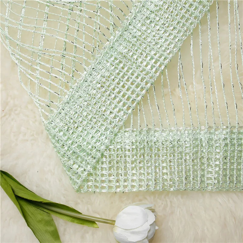 String Vorhang Quaste - 1 Paneel, Schlauch, halbtransparent