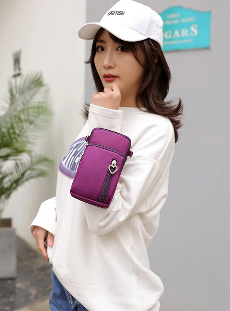 Umhängetasche 2025: Crossbody Bags Women Waterproof - Nylon Multifunction Casual Mobile Phone Sports Collection