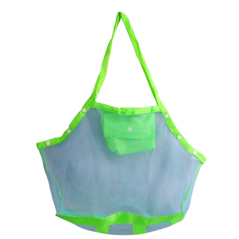 Beach Mesh Bag Children Sand Away Protable Kids Beach Toys Clothes Bags Toy Storage Sundries Organizers Bag Cosmetic Makeup Bags