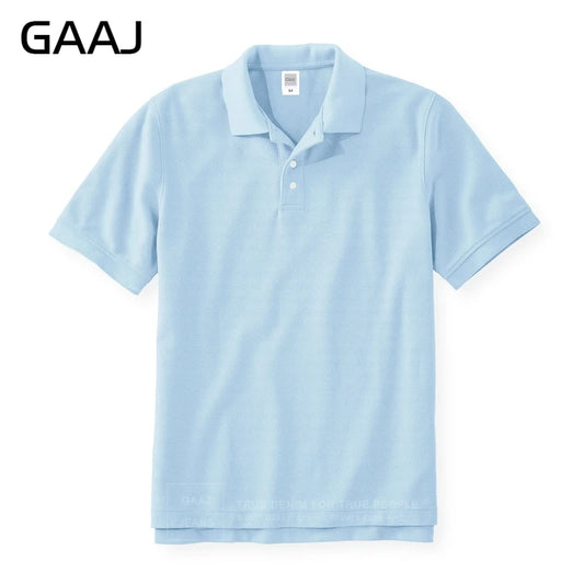 GAAJCN Polo Atmungsaktiv - Baumwolle Kurzarm Regular Fit