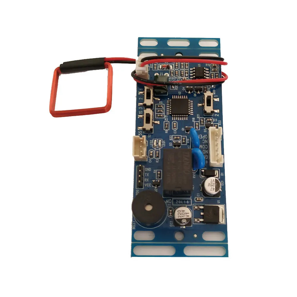 Zutrittskontrolle 2025: RFID EM/ID Embedded Door Access Control - Intercom Access Control Lift Control 2pcs Mother Card 10pcs Em Key Fob Collection