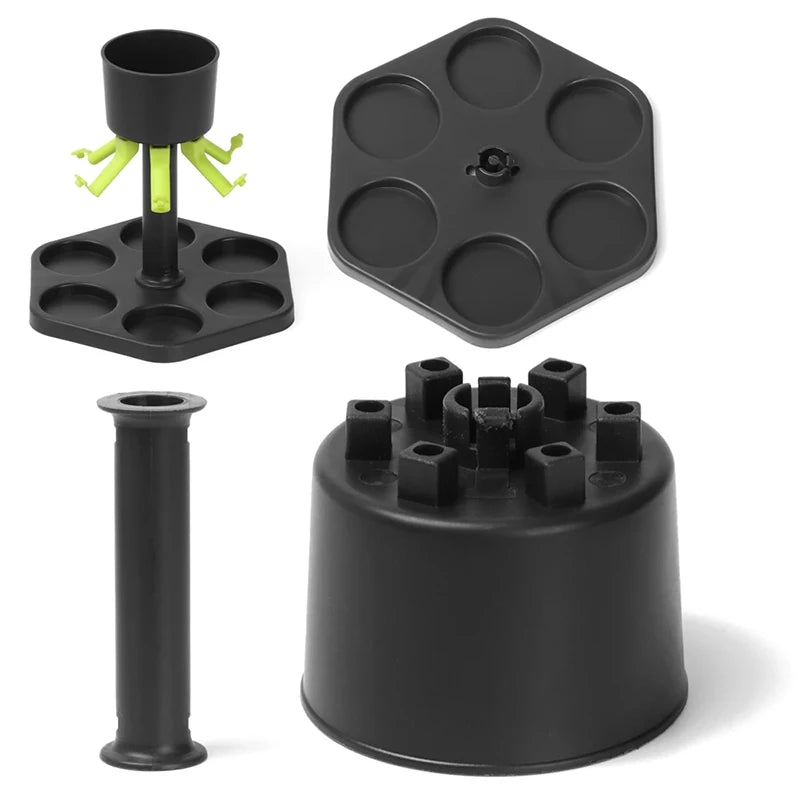 Choice Shot Dispenser Trinkspiel - 6 Shotgläser 60ml PC