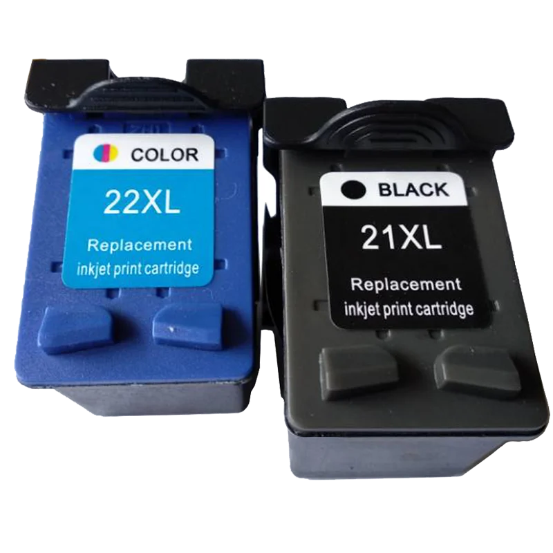 COAAP HP21 HP22 Nachgefüllte Tinte - BK Tricolor XL