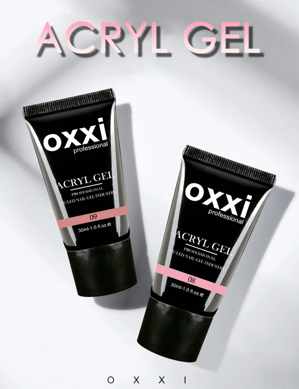 OXXI 30ml Gel Acrilic Semipermanent Poli Gel Manichiură Gel Rapid Ușor pentru Extensii UV LED Lac Builder Lac Acrilic Gellac Nou