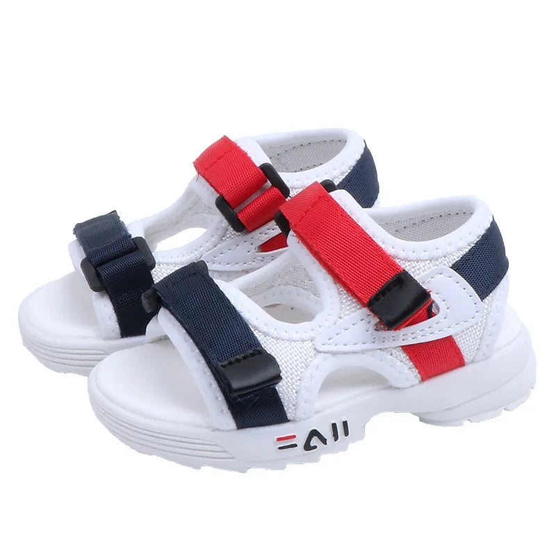 ZYCZWLC Kinder Sandalen Rutschfest - Größe 21-30 Klett