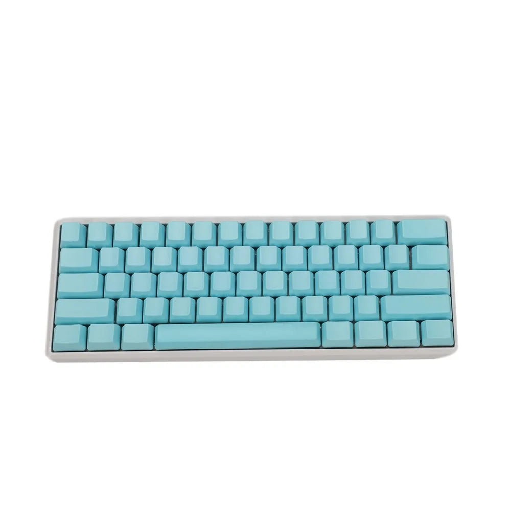 Weiß Schwarz Grau Grün Blank Dick PBT OEM Profil 62 Taste ISO 61 ANSI Keycaps Für MX Schalter Mechanisch Tastatur (Nur Keycap)