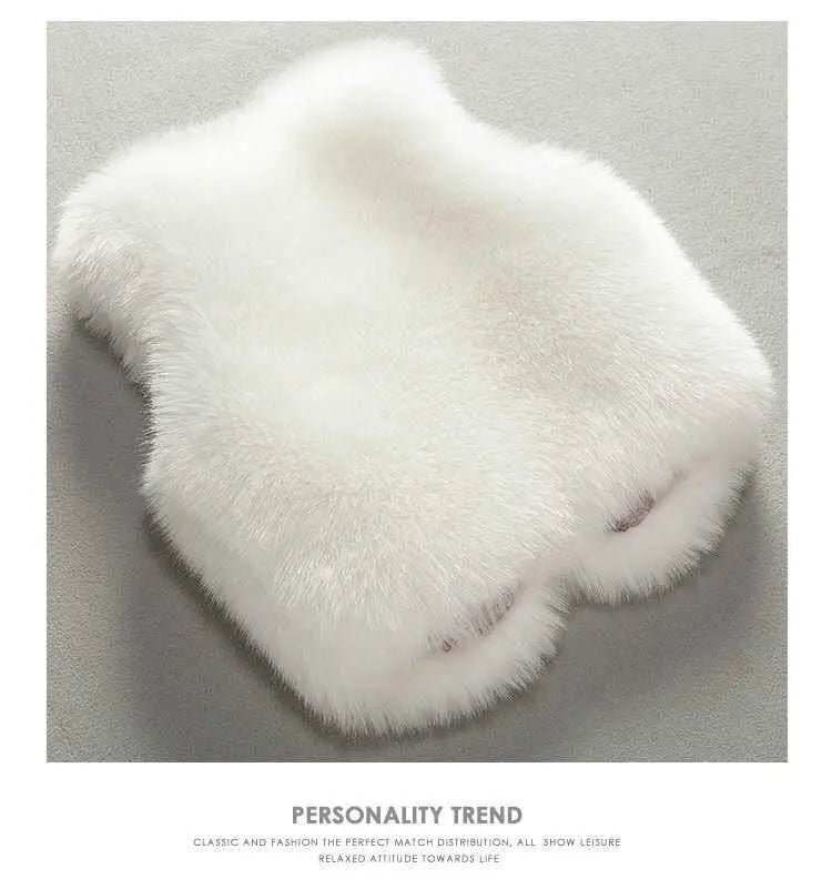 OLEKID Weste Faux-Fur - Größe 4-6Y, Baumwolle, Regular