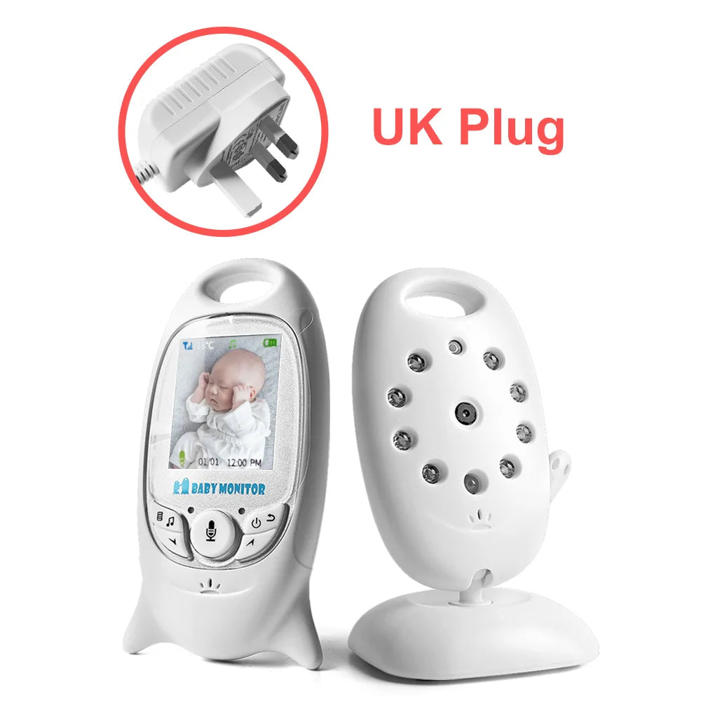 Babyphone 2025: VB601 Video Baby Monitor Wireless 2.0'' LCD Babysitter 2 Way Talk Night Vision Temperature Collection
