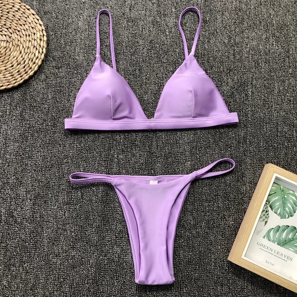 Bikini Set 2025: Stylish Schwimmbekleidung for Women - Golden Bridge Store