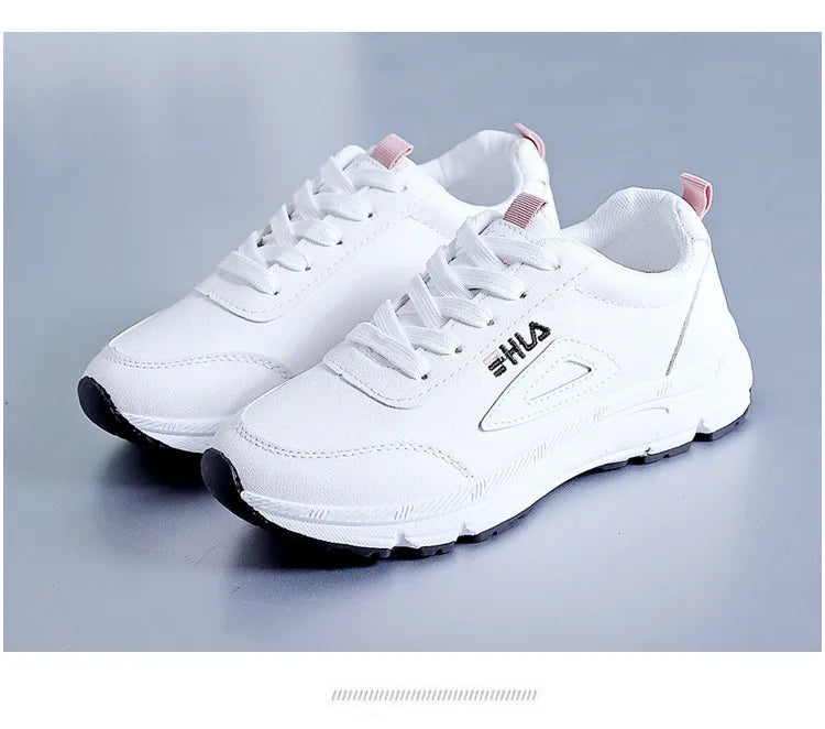 White Shoes for Women Sneakers 2024 Breathable Women's Sports Shoes Outdoor Walking Flats Woman Spring Casual Shoe Lady Sneaker