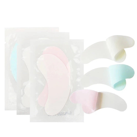 50/200/500 Wimpern Patches Für Aufbau Gepfropft Wimpern Pads Russisch Verpackung Unter Augen Papier Aufkleber Für Wimpernverlängerung - Golden Bridge Store