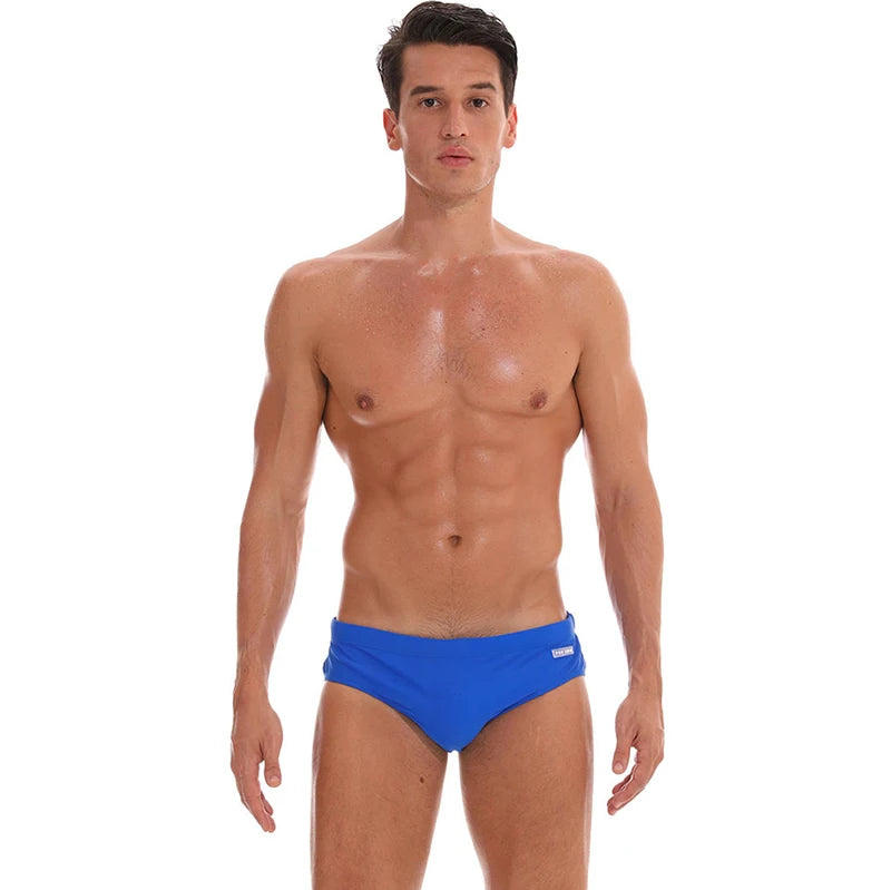 Datifer Summer Mens Shorts Swim Briefs Beach Sexy Removed Breathable Pad Printing Plus Size Bermudas Masculina Swimming Shorts