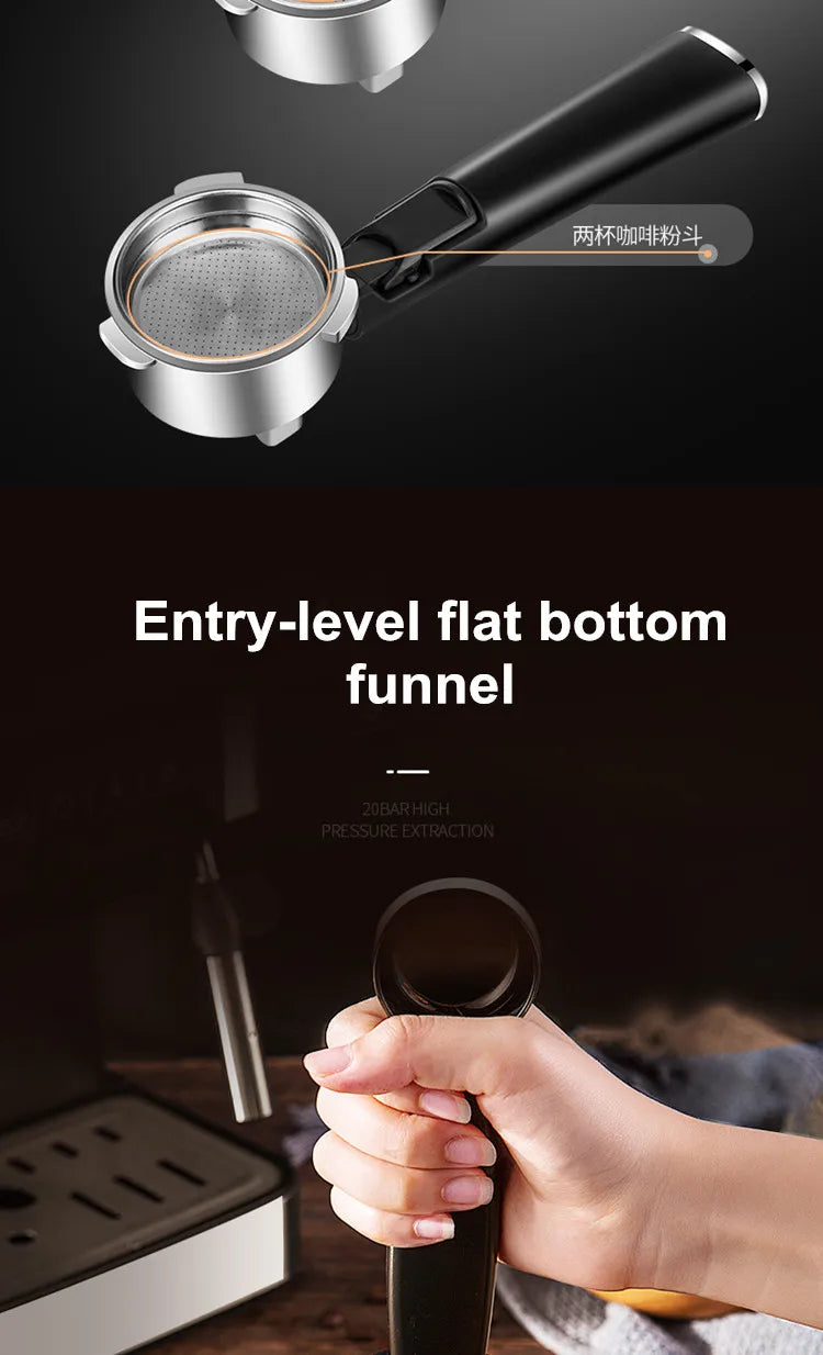 Pink Bunny 001 Espressomaschine Touch - 11-16 Tassen 20bar