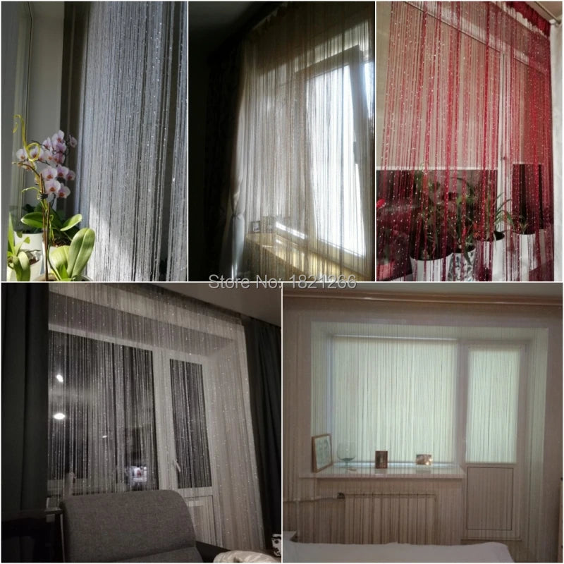 Kekegentleman T Perlenvorhang - Polyester, Deckenmontage