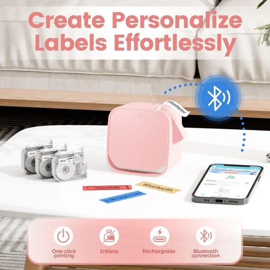 Label-Maker 2025: M960 Handheld Label-Printer Home Kitchen Christmas Collection