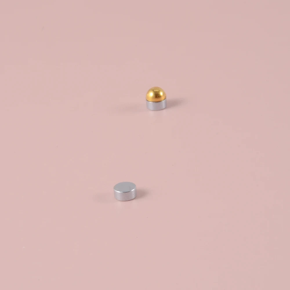 Set de 12 piercing-uri magnetice false Luna - fără piercing