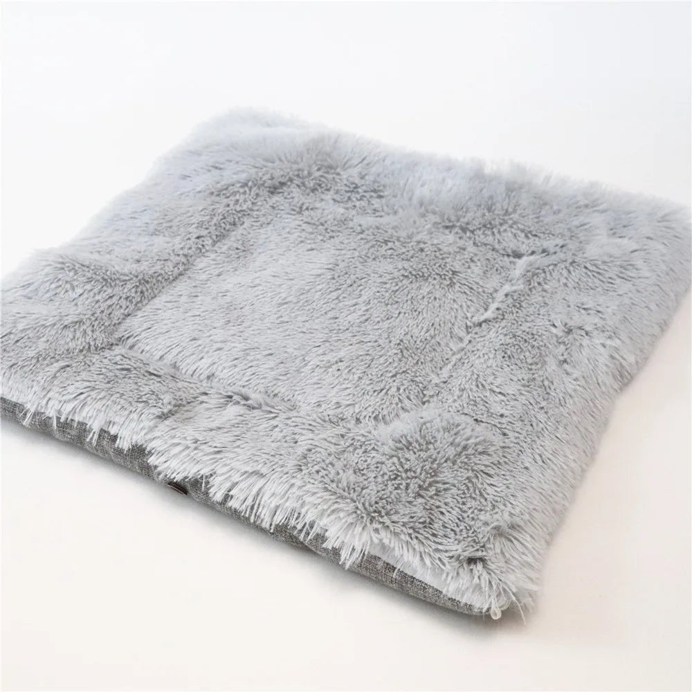 Pet Dog Bed Super Soft Sofa Winter Warm Bed House for Small Medium Large Dog Puppy Cotton Kennel Mat Washable Cushion