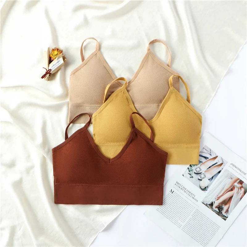Choice Nahtlos Bralette Set - Gepolstert Kabellos S M