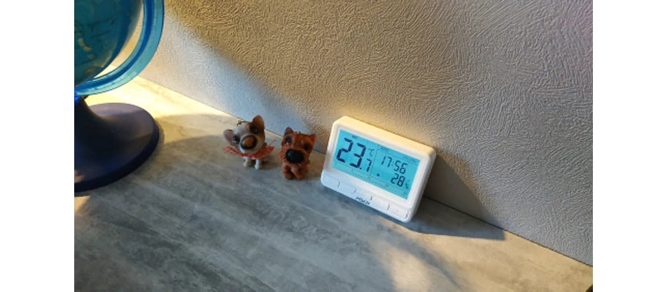 Smart-Thermostat 2025: POER Wireless WiFi Heizung - Digital Temperaturregler Gaskessel Alexa Collection
