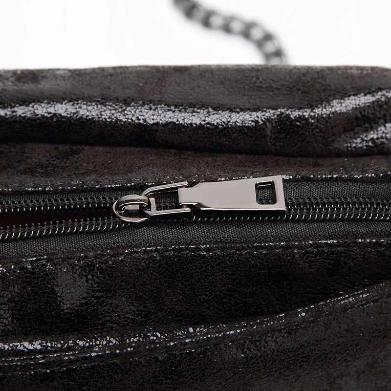 Fashion Chain Bag For Women Shoulder Crossbody Bag Casual Simple Ladies Solid Color Wild Handbag Clutch Bag Messenger Bag