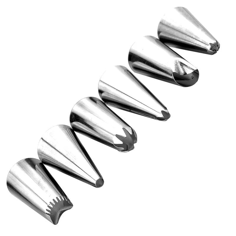 BCMJHWT Spritztüllen Set Silikon - 16 Stück 1 Beutel