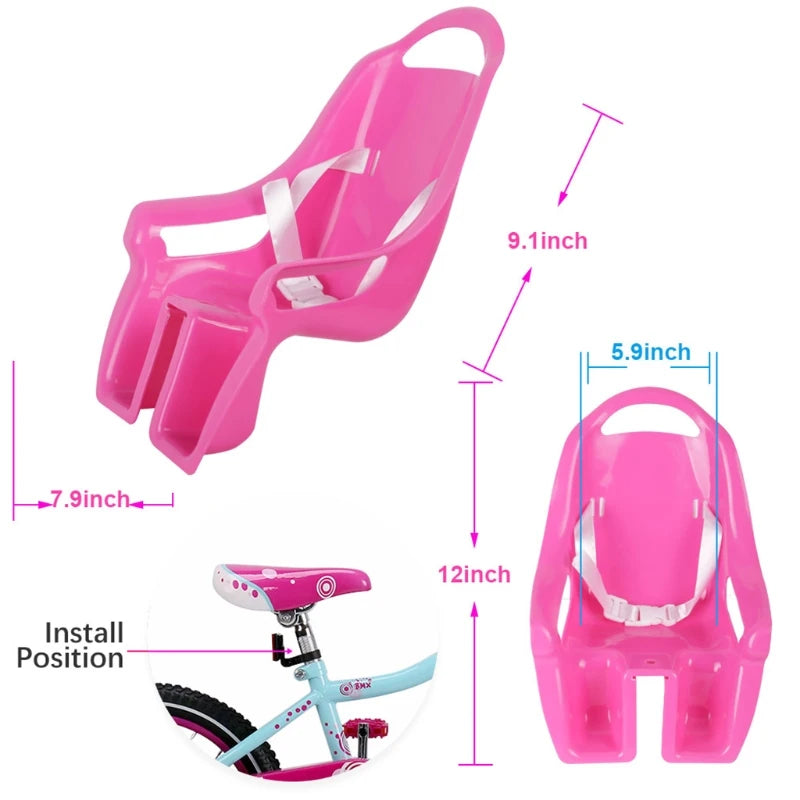 Unique Bike with Stickers DIY Decal Girls Kids Bike Decorations H055