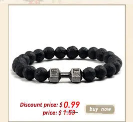 Natürlich Matt Schwarz Lava Vulkanstein: Reliatonny Pfoten Druck Armband Homme Femme - Haustier Gedenkstätte Katze Hund Liebhaber Schmuck Unisex Strand