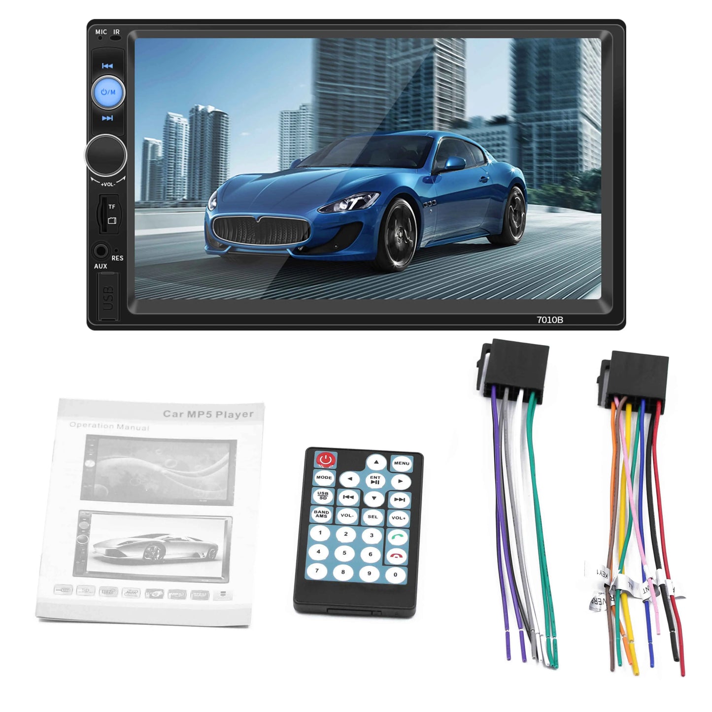 shengpintong MP5 Touchscreen - 7 Zoll Bluetooth 2-DIN