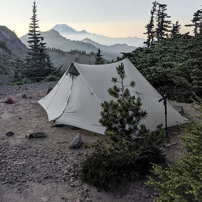 Ultralight Camping Zelt 2025 - 3F UL GEAR LanShan 2 Professional 15D Silnylon