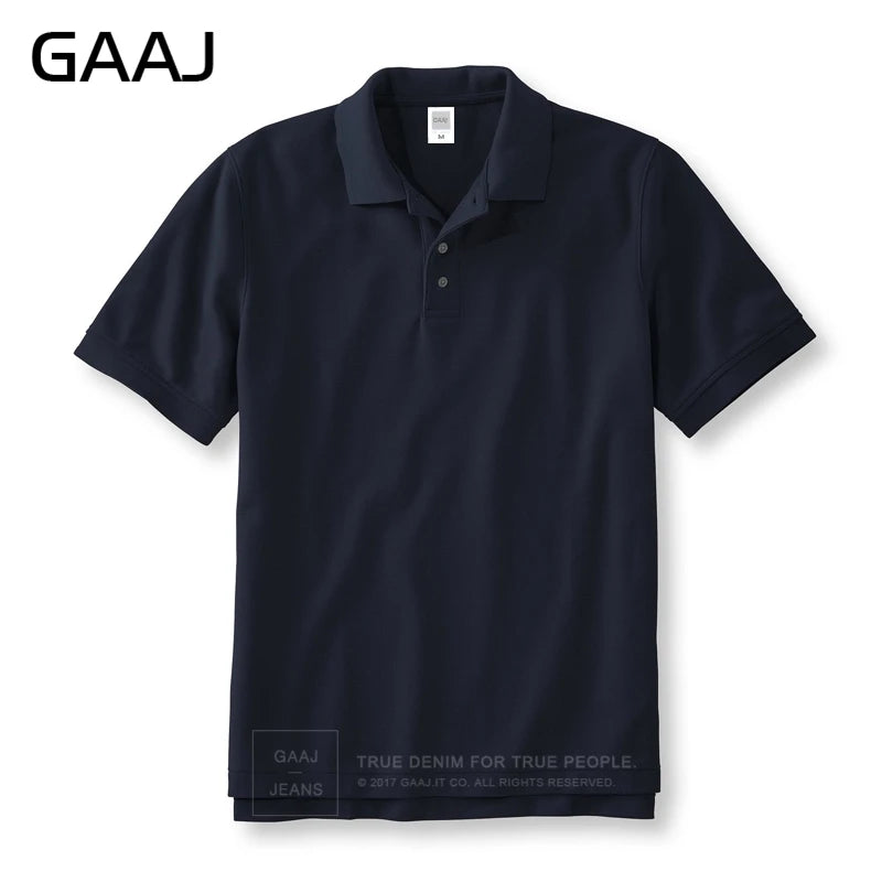 GAAJCN Polo Atmungsaktiv - Baumwolle Kurzarm Regular Fit