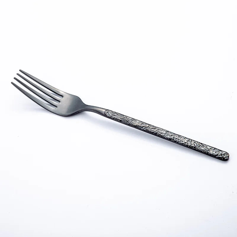 Stainless steel Western Cutlery set Knife Fork Spoon Dinner Set Dessert Dinnerware Western Steak Knife Tableware Spoon Fork