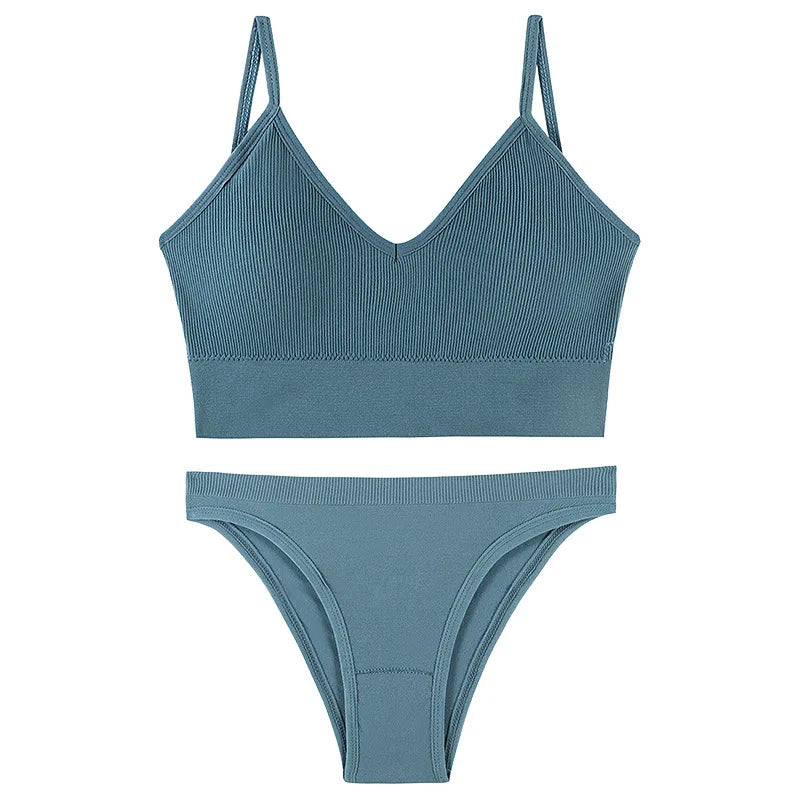 Choice Nahtlos Bralette Set - Gepolstert Kabellos S M