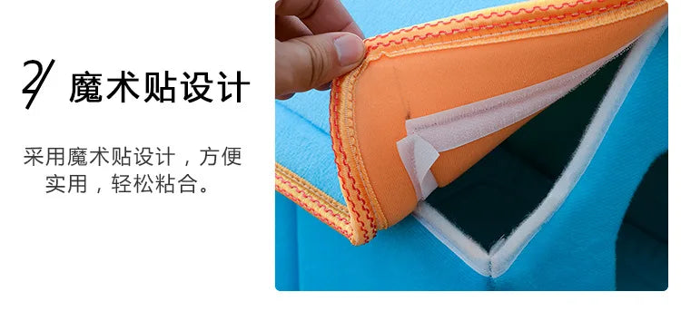 Winter Pet House Foldable Bed With Mat Soft Leopard Dog Puppy Sofa Cushion House Kennel Nest Dog Cat Bed For Small Medium Dogs