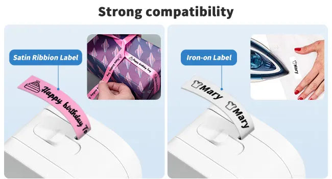 Thermal-Drucker 2025: Phomemo P12-Pro Mini-Bluetooth - Home Label Sticker Collection