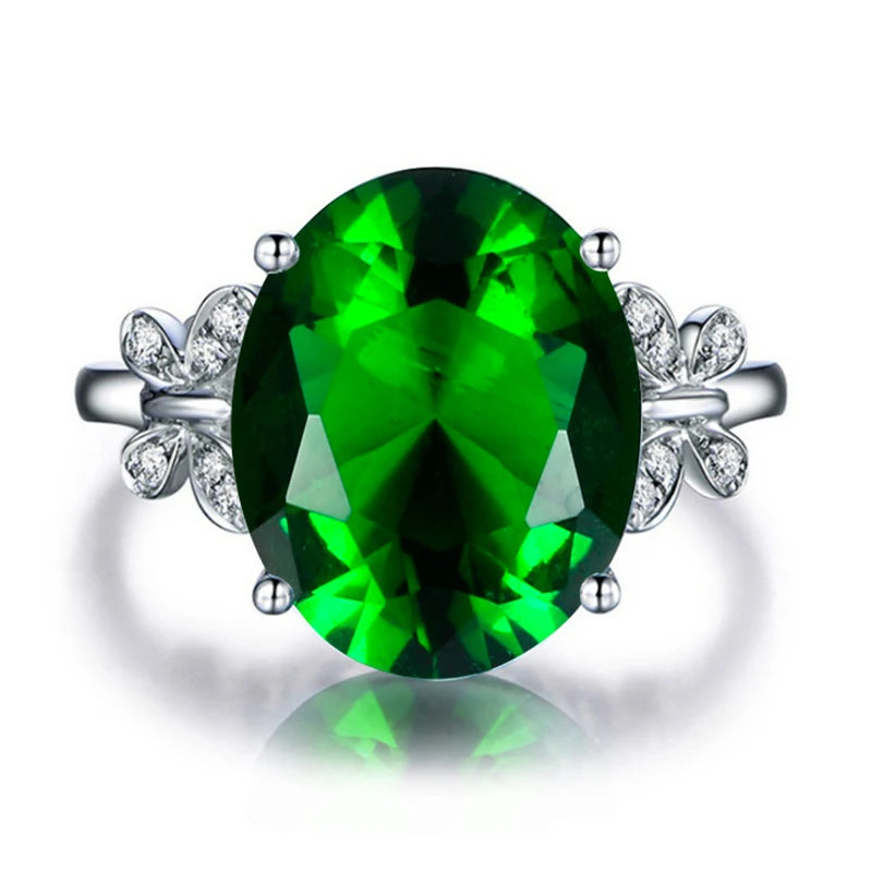 Inel cu fluture FCGJHW din argint 925 - pietre colorate pentru femei