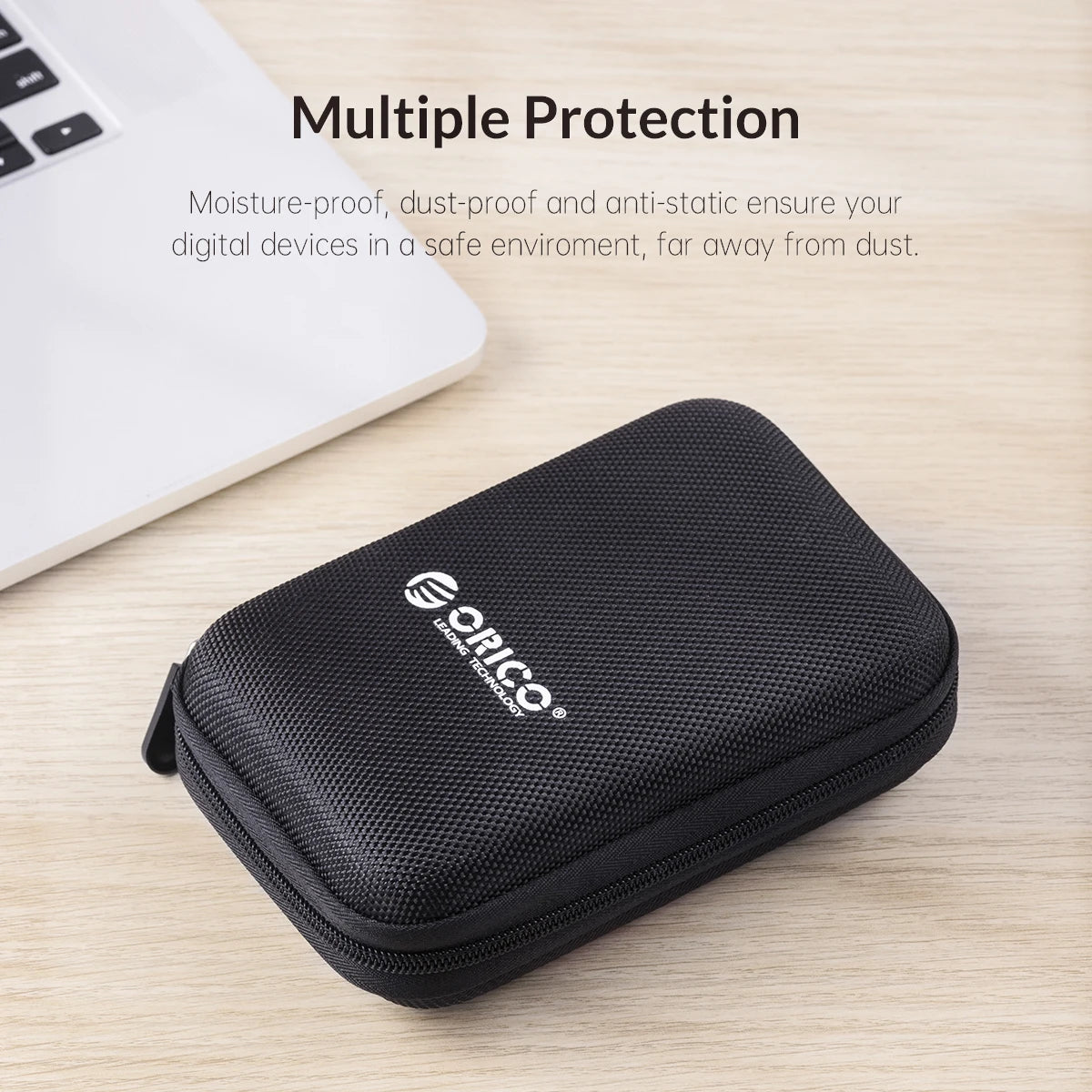 Festplatten-Tasche 2025: ORICO 2.5 Inch HDD Box Portable Hard Drive Bag Storage Protection Collection