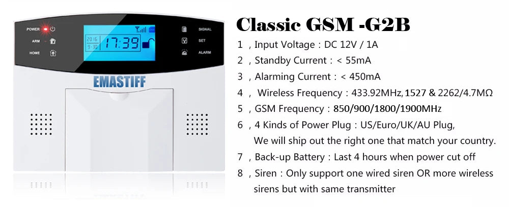 Alarmanlage 2025: IOS Android APP Wired Wireless Home Security - Tuya WIFI PSTN GSM Intercom Remote Control Collection