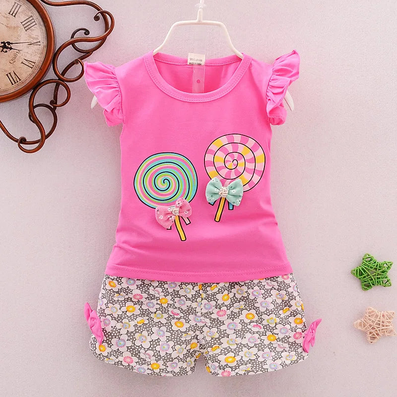 Cindy YoYo Lollipop Ärmellos Set - Baumwolle 2teilig 1-3J