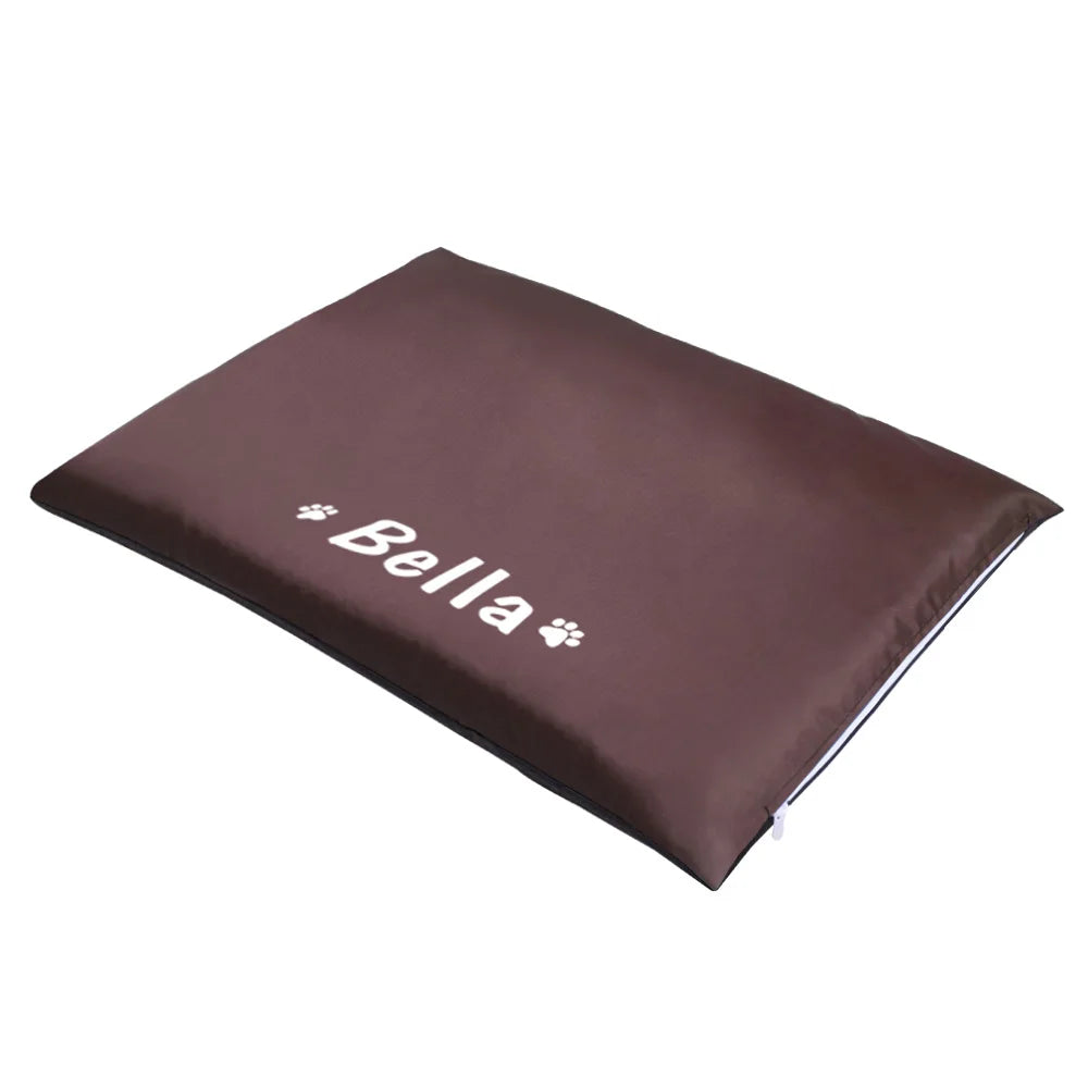Custom Dog Bed House Waterproof Pet Sleeping Mat Warm Sofa Cushion Mattress Pet Blanket Kennel For Small Medium Large Dogs Cats