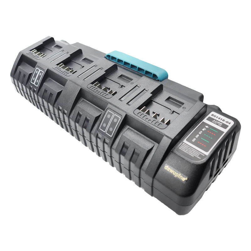 For BOSCH 14.4V 18V Li-ion Charger Rapid Optimum 4-Port 3A Charging Current Replacement Battery Charger BS1418-04