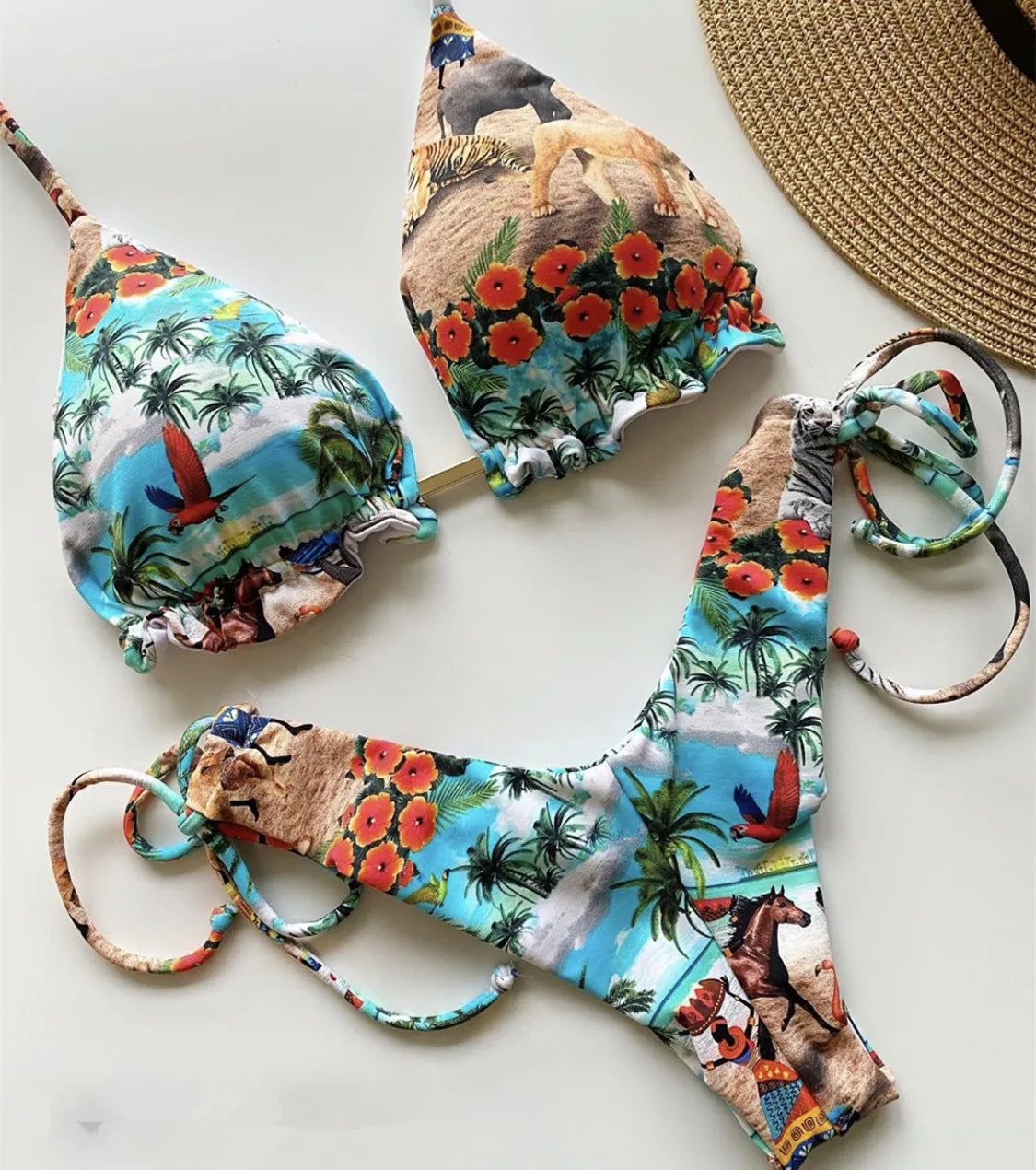 RUOTONGSEPT 2025 Beliebte Damen Strandmode Elegant Bikinis Set Sport Schwimmbekleidung Verbesserte Unterstützung Gepolstert Schwimmanzug Exquisite Bademode