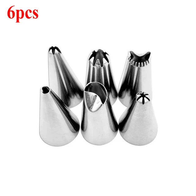 BCMJHWT Spritztüllen Set Silikon - 16 Stück 1 Beutel