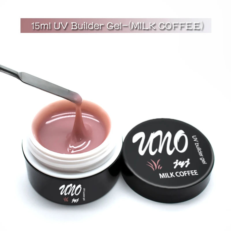 Gel de unghii pentru extensii de unghii 15ml, lac de unghii semipermanent, 3 culori, lac UV hibrid, gel acrilic