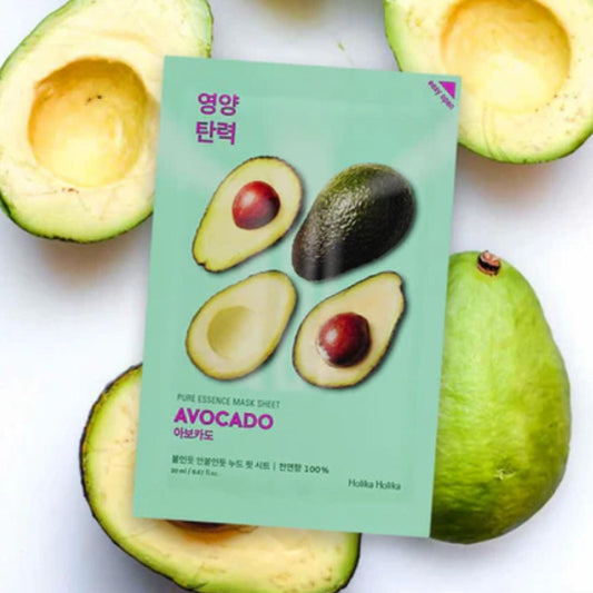 Holika Holika | Pure Essence Mask Sheet - Avocado - 23 ml