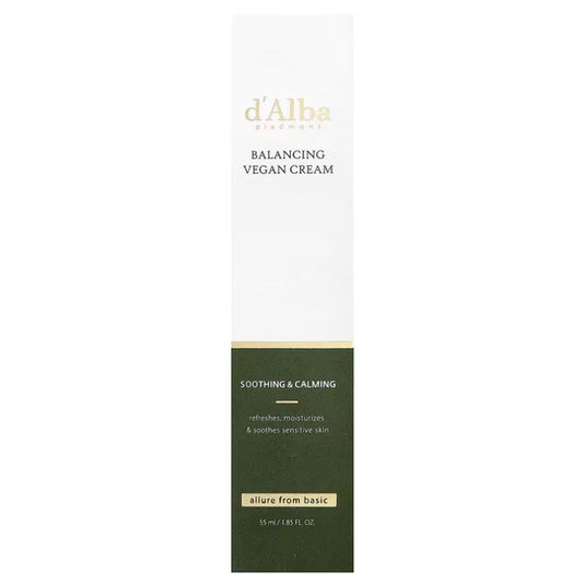 d'Alba | Mild Skin Balancing Vegan Cream – 55 ml