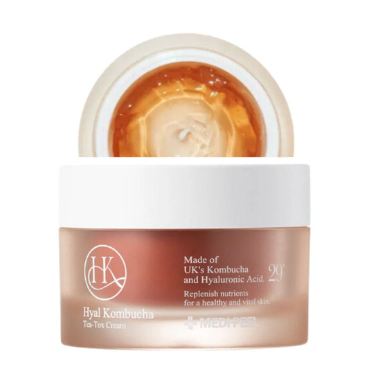 MEDI-PEEL Hyal Kombucha Tea-Tox Cream Hydratisierend - 50 Ml Hyaluronsäure