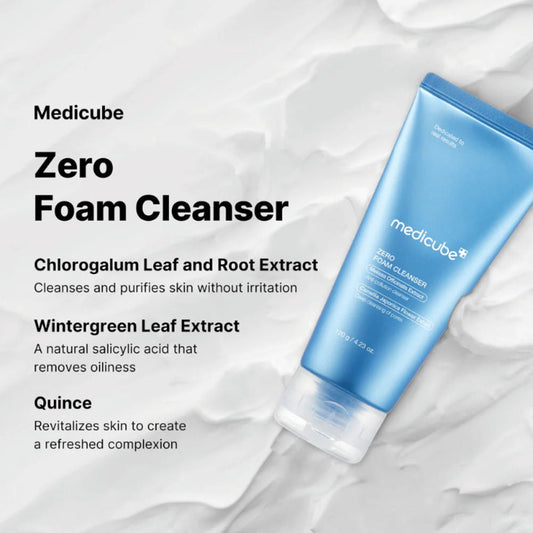 Medicube | Zero Foam Cleanser – 120 g
