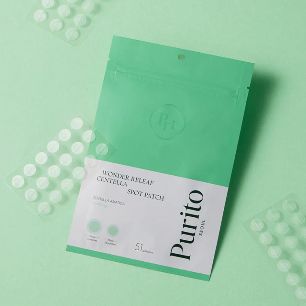Purito Seoul Wonder Releaf Hydrocolloid Patches - 51 Stück Dünn