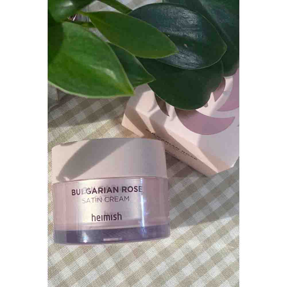 Heimish Bulgarian Rose Satin Cream Feuchtigkeitscreme - Kompakt 55 ml